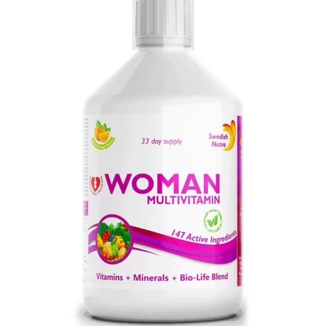 Swedish Nutra Woman folyékony multivitamin nőknek 500ml 
