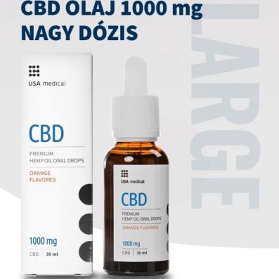 USA medical CBD Olaj 1000 mg | 30 ml