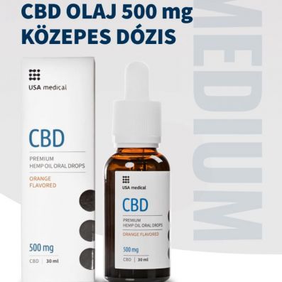 USA medical CBD Olaj 500 mg | 30 ml
