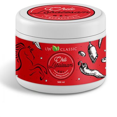 UW Classic Lóbalzsam Chilivel +7 gyógynövény 500ml