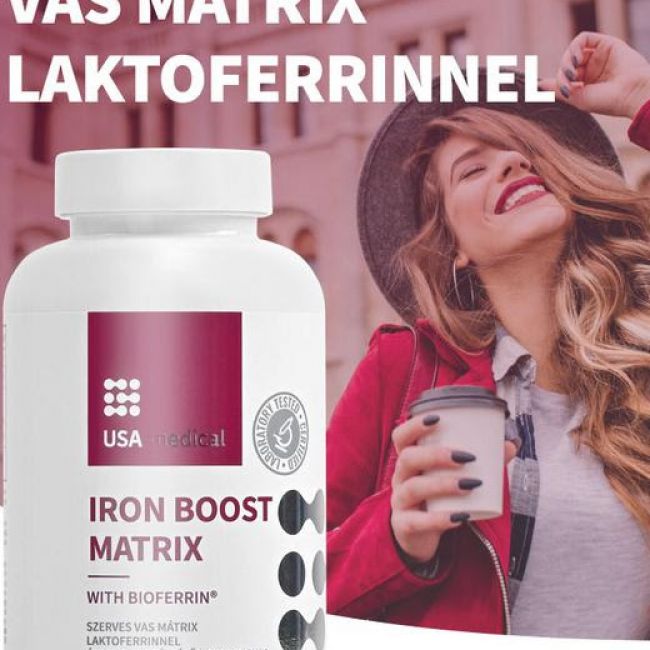 Vas mátrix BioFerrin® laktoferinnel – kapszula 60 db